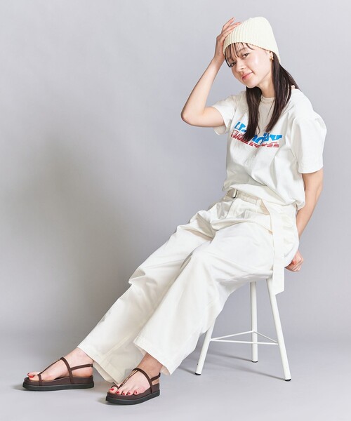 BEAUTY&YOUTH UNITED ARROWS(ビューティーアンドユースユナイテッドアローズ)の「コットン メッシュ ニットキャップ(ニットキャップ/ビーニー・レディース・ブラック/オフホワイト・FREE)」の5枚目の写真