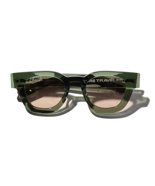 glamb(グラム)の「TIME TRAVELER Sunglasses (GEAR 003) / タイムトラベラーサングラス(サングラス・メンズ・クリア/ブラック/ブラウン/ブラック×ブルー/グリーン・FREE)」の22枚目の写真