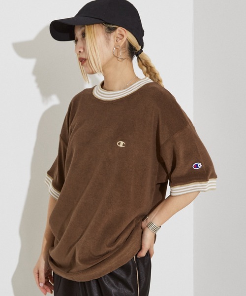 WEB限定】Champion パイル Tシャツ（Tシャツ/カットソー）｜Champion