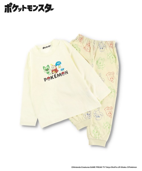 BRANSHES(ブランシェス)の「【ポケットモンスター】ルームウェア パジャマ(ルームウェア/パジャマ・キッズ・アイボリー/イエロー/ネイビー/グレー・100/130/140/110/120)」の5枚目の写真