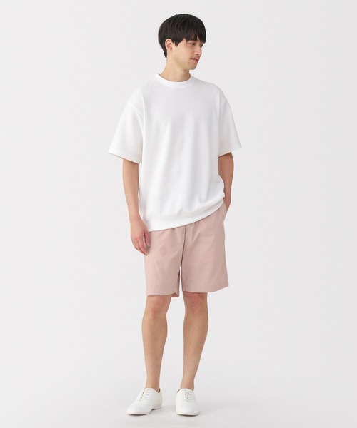 無印良品(ムジルシリョウヒン)の「紳士 洗いざらしブロードイージーショートパンツ(その他パンツ・メンズ・ライトグレー/チャコールグレー/ブラック/ライトベージュ/キャメル/ライトピンク/カーキ系/ネイビー・S/M/L/XL)」の21枚目の写真