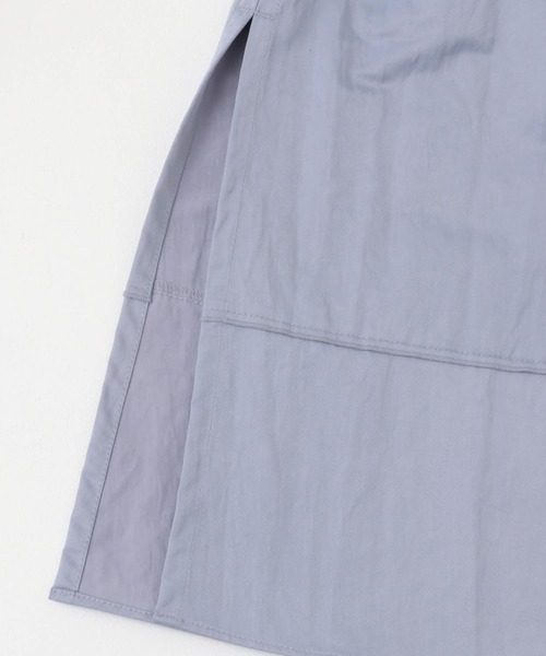 URBAN RESEARCH ROSSO WOMEN（アーバンリサーチ　ロッソ）の「スリットギャザースカート（スカート・レディース・ライトブルー/ホワイト/グリーン・FREE）」の22枚目の写真