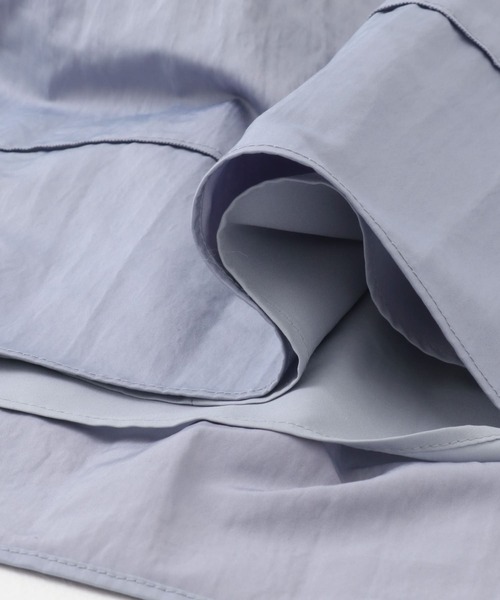 URBAN RESEARCH ROSSO WOMEN（アーバンリサーチ　ロッソ）の「スリットギャザースカート（スカート・レディース・ライトブルー/ホワイト/グリーン・FREE）」の14枚目の写真