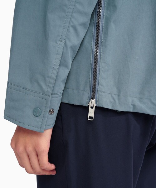 AIGLE(エーグル)の「UPF40 UVカット オーガニックコットン フーデッドジャケット(マウンテンパーカー・レディース・ダークブルー/ダークグリーン/オフホワイト・36/40/38)」の14枚目の写真