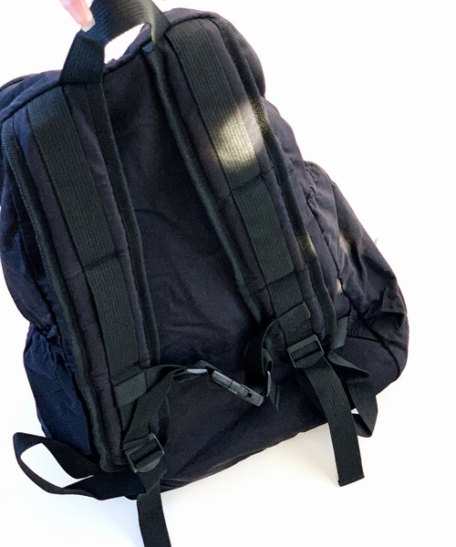 Q（キュー）の「ドローストリングバックパック（バックパック/リュック・レディース・ベージュ/ブラック・ONE SIZE）」の10枚目の写真