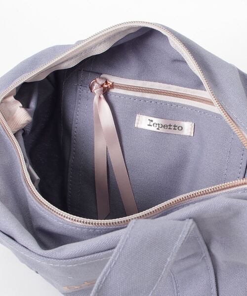 Repetto(レペット)の「ダッフルバッグ Sサイズ / B0231T(ボストンバッグ・レディース・パープル系その他・FREE)」の7枚目の写真