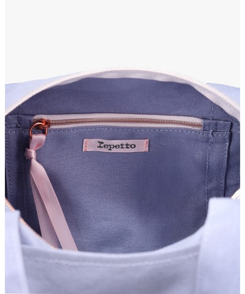 Repetto(レペット)の「ダッフルバッグ Sサイズ / B0231T(ボストンバッグ・レディース・パープル系その他・FREE)」の4枚目の写真