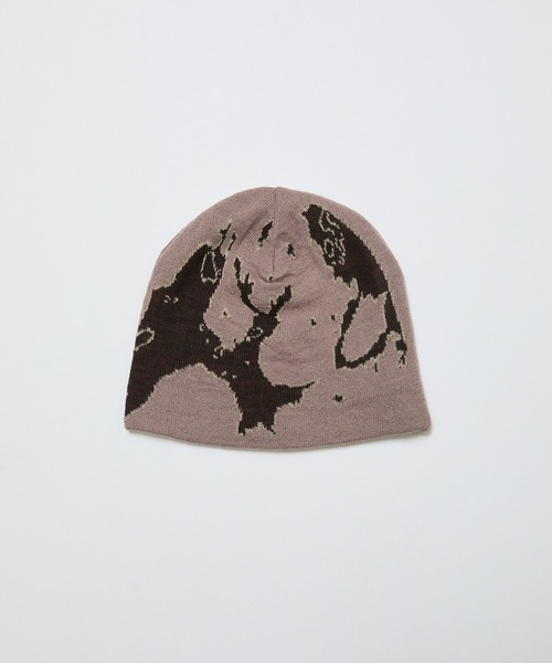 BAL（バル）の「JACQUARD SOFT BEANIE HAT（ニットキャップ/ビーニー・メンズ・ブラック/ブラウン/ローズ・FREE）」の7枚目の写真