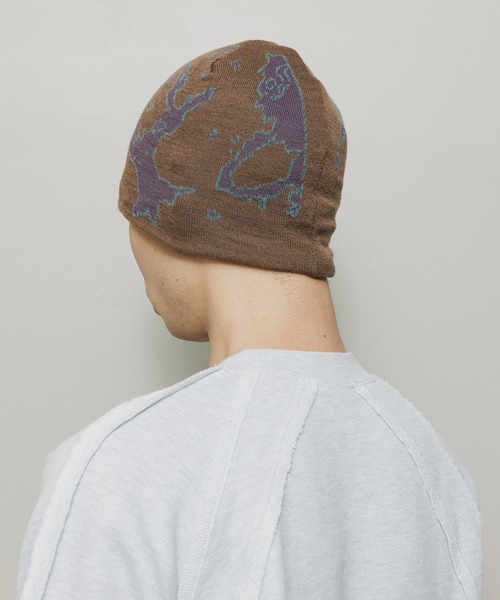 ニットキャップ・ビーニー teket Signature Beanie 5MM504 teket(テケット) ニットキャップ・ビーニー(メンズ) - 海外通販