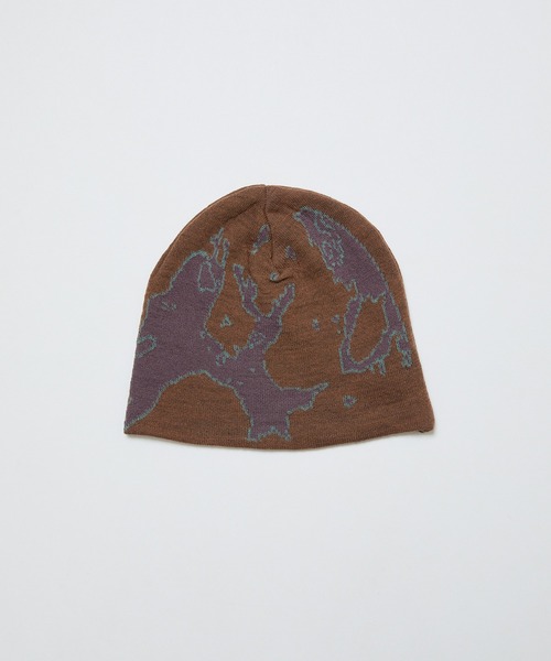 BAL（バル）の「JACQUARD SOFT BEANIE HAT（ニットキャップ/ビーニー・メンズ・ブラック/ブラウン/ローズ・FREE）」の9枚目の写真