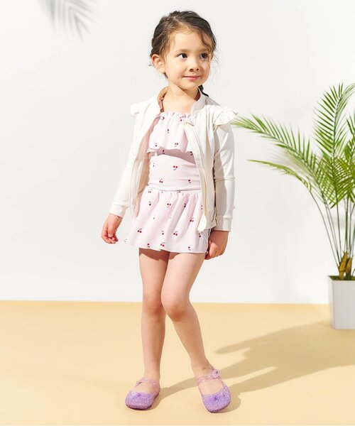 apres les cours（アプレレクール）の「リボンジェリーパンプス（サンダル・キッズ・ラベンダー/サックスブルー/サーモンピンク・14/15 /16/17/18/19）」の20枚目の写真