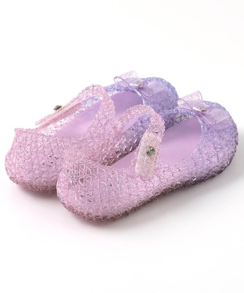apres les cours（アプレレクール）の「リボンジェリーパンプス（サンダル・キッズ・ラベンダー/サックスブルー/サーモンピンク・14/15 /16/17/18/19）」の13枚目の写真