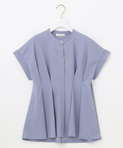 ANY SIS（エニィスィス）の「【洗える】カナパジャージー ブラウス（シャツ/ブラウス・レディース・ホワイト系/ネイビー系/スカイブルー系/ライトイエロー系・2）」の12枚目の写真