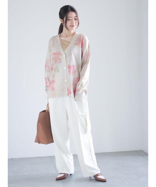 Te chichi(テチチ)の「ドレープカーゴスラックス《2025spring catalog item》(その他パンツ・レディース・オフホワイト/カーキ/チャコールグレー・F)」の6枚目の写真