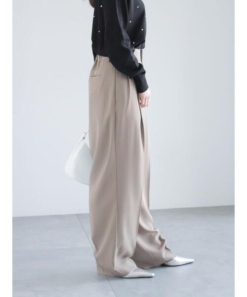 Te chichi(テチチ)の「ドレープカーゴスラックス《2025spring catalog item》(その他パンツ・レディース・オフホワイト/カーキ/チャコールグレー・F)」の22枚目の写真