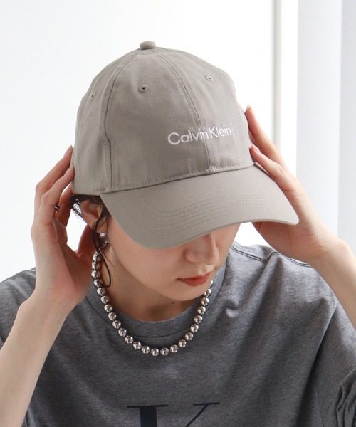 CK CENTER CAP コットンツイルキャップ セール】【Calvin Klein/カルバンクライン】6 PANEL STANDARD