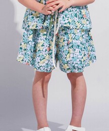 BeBe（ベベ）の「【お揃い】ドビーフラワーガーデンプリントキュロットパンツ(90~150cm)（その他パンツ・キッズ）」