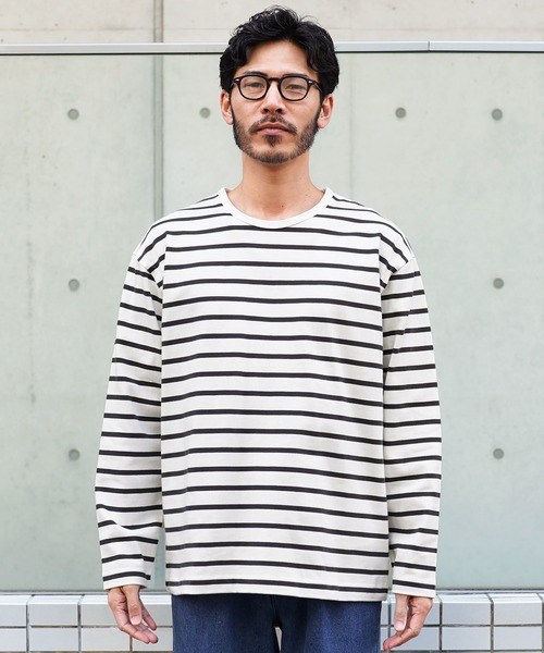 jiggys shop(ジギーズショップ)の「13オンス ヘビーウェイトロンT カットソー(Tシャツ/カットソー・メンズ・オフホワイト/ブラック系その他/ライトグレー/ホワイト系その他/ネイビー/スミクロ・MEDIUM/LARGE/X-LARGE)」の20枚目の写真