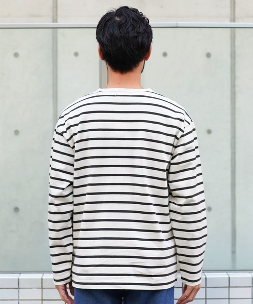 jiggys shop(ジギーズショップ)の「13オンス ヘビーウェイトロンT カットソー(Tシャツ/カットソー・メンズ・オフホワイト/ブラック系その他/ライトグレー/ホワイト系その他/ネイビー/スミクロ・MEDIUM/LARGE/X-LARGE)」の18枚目の写真