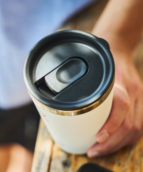 HYDRO FLASK(ハイドロフラスク)の「Hydro Flask/ハイドロフラスク 16 oz All Around Tumbler(水筒・メンズ・ライトピンク/ブルーグリーン/サックスブルー/ピンク/ワインレッド/ブラック/オリーブ/ホワイト/ライトグレー/ベージュ/ダークグレー/パープル/オレンジ/オフホワイト・ONE SIZE)」の21枚目の写真
