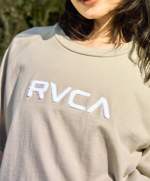 RVCA(ルーカ)の「RVCA レディース RVCA SPORT SS TEE Tシャツ 【2025年春夏モデル】/ルーカセットアップ対応ドローコード付き半袖Tシャツ(Tシャツ/カットソー・レディース・ブラック系その他/ホワイト/カーキ・LARGE/MEDIUM/SMALL)」の4枚目の写真