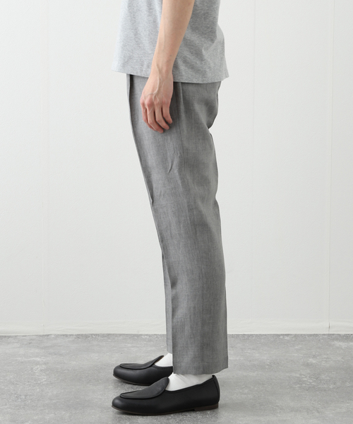 BRIGLIA 1949（ブリリア）の「BRIGLIA(ブリリア)Wimbledon Reda Active Linen Easy（スラックス・メンズ・ベージュ/ネイビー/グレー・48/46/44）」の5枚目の写真