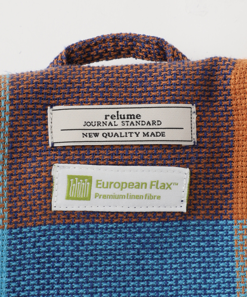 JOURNAL STANDARD relume（ジャーナルスタンダード　レリューム）の「European Flax / ヨーロピアン フラックス トラッカー シャツ ブルゾン（その他アウター・メンズ・チャコールグレー/グレー/ブラック/ネイビー/パープル・MEDIUM/LARGE）」の12枚目の写真