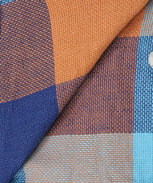 JOURNAL STANDARD relume（ジャーナルスタンダード　レリューム）の「European Flax / ヨーロピアン フラックス トラッカー シャツ ブルゾン（その他アウター・メンズ・チャコールグレー/グレー/ブラック/ネイビー/パープル・MEDIUM/LARGE）」の11枚目の写真