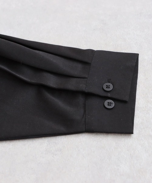 antiqua(アンティカ)の「フェイクレイヤードシャツ(シャツ/ブラウス・レディース・ブラック・ONESIZE)」の16枚目の写真