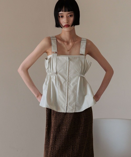 LOWRYS FARM ナイロンドロストベスト BK LOWRYS FARM（ローリーズ