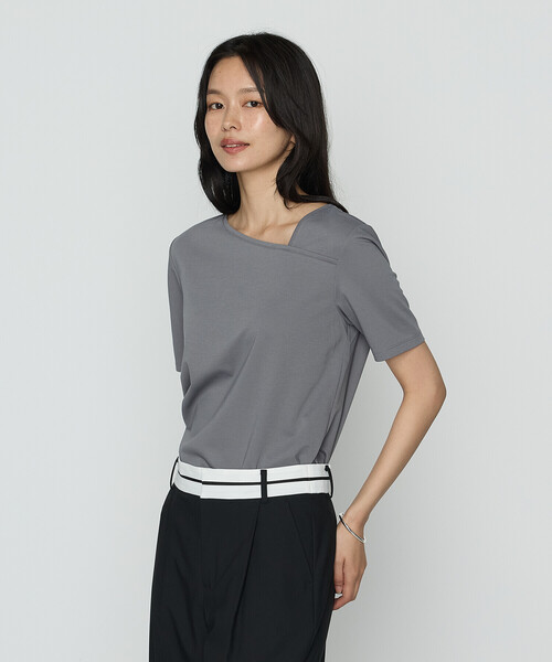 COMME CA(コムサ)の「TCポンチ カットソー(Tシャツ/カットソー・レディース・ホワイト/グレー/ブラック・9号/11号)」の10枚目の写真