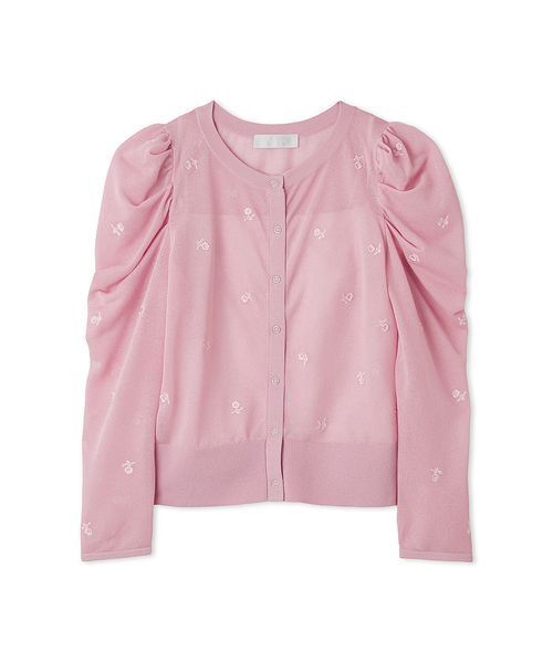 フラワーエンブロイダリーカーディガン（カーディガン/ボレロ