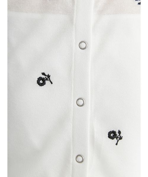 フラワーエンブロイダリーカーディガン（カーディガン/ボレロ