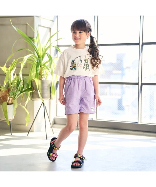 F.O.KIDS(エフオーキッズ)の「【ジュニア対応】ステッチワーク 半袖Tシャツ(Tシャツ/カットソー・キッズ・ネイビー/オフホワイト・80/90/100/110/120/130/140/150/160)」の5枚目の写真