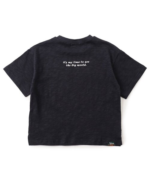 F.O.KIDS(エフオーキッズ)の「【ジュニア対応】ステッチワーク 半袖Tシャツ(Tシャツ/カットソー・キッズ・ネイビー/オフホワイト・80/90/100/110/120/130/140/150/160)」の10枚目の写真