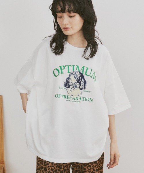 新柄追加】ドッグ相良刺繍ロゴプリントTシャツ（Tシャツ