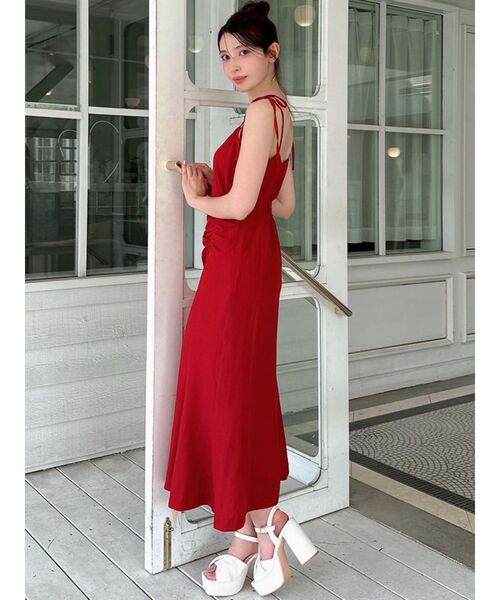 ※タグ付き※RESEXXY ショルダーリボンマーメイドキャミワンピース RESEXXY リゼクシー ショルダーリボンマーメイドキャミ