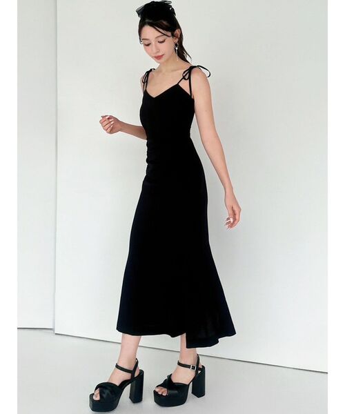 RESEXXY（リゼクシー）の「ショルダーリボンマーメイドキャミワンピース（ワンピース・レディース・レッド/その他1/ブラック/その他/ホワイト・FREE）」の21枚目の写真