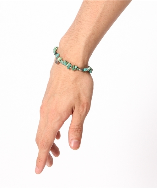 amp japan(アンプジャパン)の「Tumble Turquoise Bracelet -single-(ブレスレット・メンズ・ターコイズブルー・FREE)」の6枚目の写真