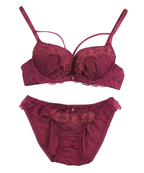 下着セット レディース セットアップ ケミカルレース クロスコード