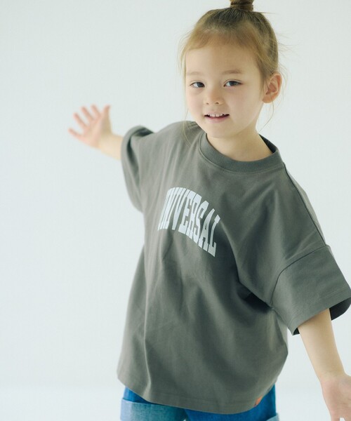 Tシャツ・カットソー IONSEOUL Universal sweatshirt BBJ228 UNIVERSAL OVERALL tシャツ 「UNIVERSAL OVERALL/ユニバーサル