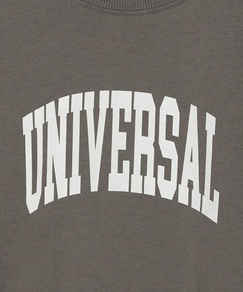 UNIVERSAL OVERALL(ユニバーサルオーバーオール)の「【別注】<UNIVERSAL OVERALL>UT シャツ / キッズ 100cm-130cm(Tシャツ/カットソー・キッズ・ダークオレンジ/ダークブラウン/ダークグレー・XS(100-110cm)/S(120-130cm))」の15枚目の写真