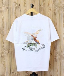 刺繍入り 半袖スカTシャツ