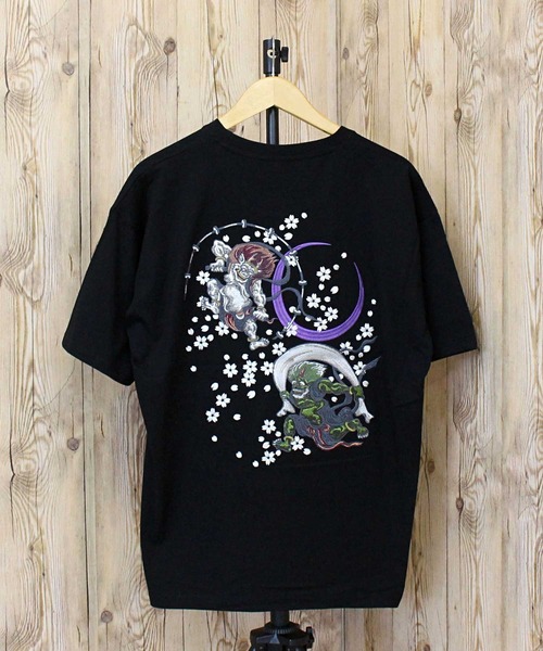 TopIsm(トップイズム)の「刺繍入り 半袖スカTシャツ(Tシャツ/カットソー・メンズ・ブラック系4/ブラック系5/ブラック系6/ブラック系1/ブラック系2/ブラック系3/ホワイト系4/ホワイト系5/ホワイト系6/ホワイト系2/ホワイト系3/ホワイト系1・XL/L/M)」の9枚目の写真