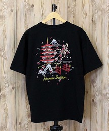 刺繍入り 半袖スカＴシャツ
