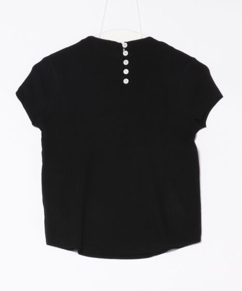 aimoha(アイモハ)の「【aimoha】バックボタンデザイン半袖ハイネックトップス (SS)(Tシャツ/カットソー・レディース・ブラック/その他/チョコ/ライトグレー/ピンク/モカ/ダークベージュ/ベージュ・FREE)」の18枚目の写真