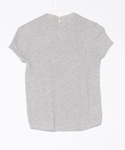 aimoha(アイモハ)の「【aimoha】バックボタンデザイン半袖ハイネックトップス (SS)(Tシャツ/カットソー・レディース・ブラック/その他/チョコ/ライトグレー/ピンク/モカ/ダークベージュ/ベージュ・FREE)」の20枚目の写真