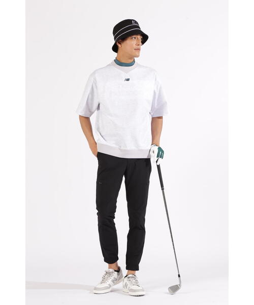 【やまのり】ニューバランス ゴルフ ストレッチピンヘッドテーパード パンツ 撥水 ストレッチ テーパード ジョガーパンツ (MENS) | new