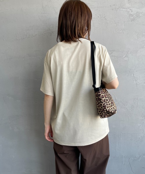 CHUMS（チャムス）の「[CHUMS/チャムス] HWYC プリントＴシャツ（Tシャツ/カットソー・レディース・ホワイト/ブラック/グレイッシュベージュ/ブルー・M/L/XL）」の9枚目の写真