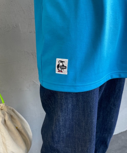 CHUMS（チャムス）の「[CHUMS/チャムス] HWYC プリントＴシャツ（Tシャツ/カットソー・レディース・ホワイト/ブラック/グレイッシュベージュ/ブルー・M/L/XL）」の22枚目の写真